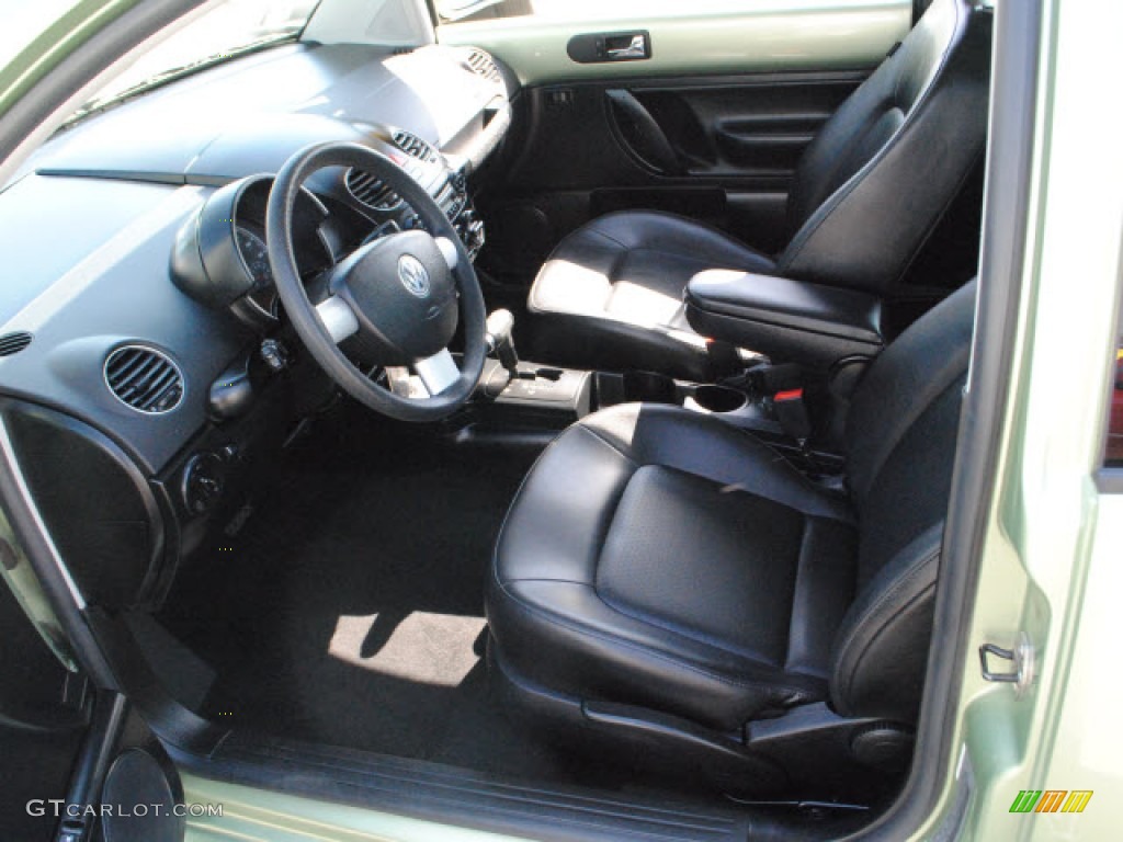 Black Interior 2010 Volkswagen New Beetle 2.5 Coupe Photo #51277186