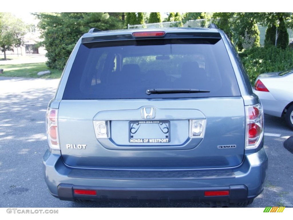2008 Pilot Value Package 4WD - Steel Blue Metallic / Gray photo #7