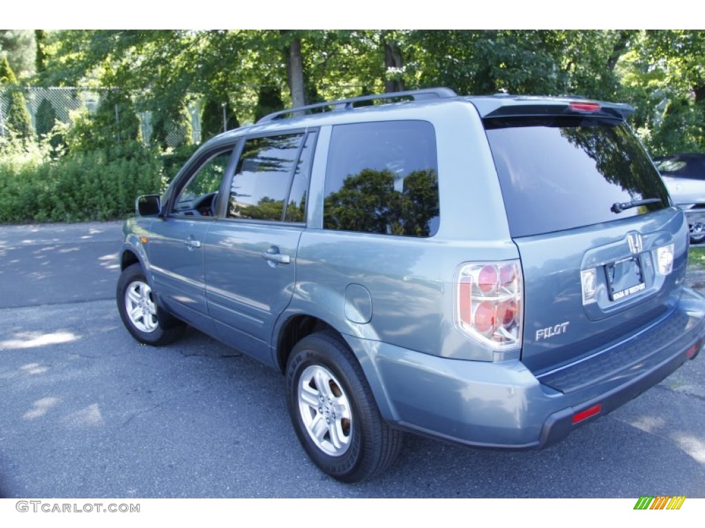 2008 Pilot Value Package 4WD - Steel Blue Metallic / Gray photo #9