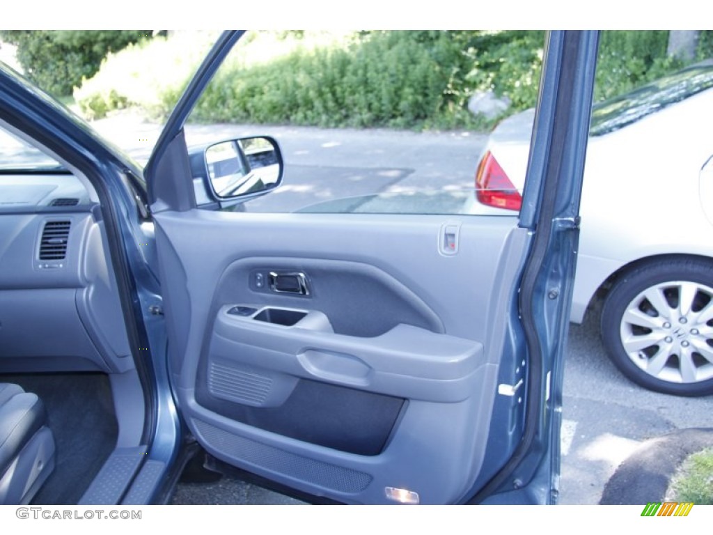 2008 Pilot Value Package 4WD - Steel Blue Metallic / Gray photo #20