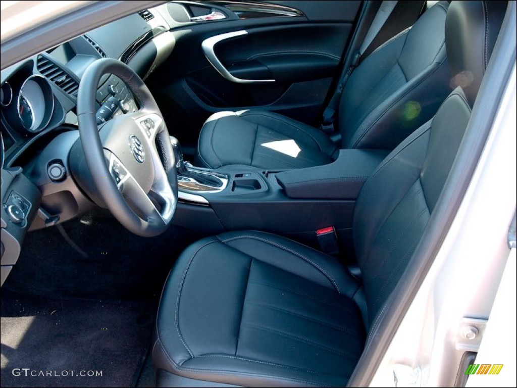 Ebony Interior 2011 Buick Regal CXL Photo #51277540