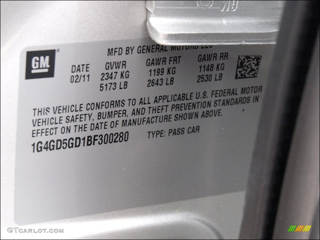 2011 LaCrosse CXL AWD - Quicksilver Metallic / Ebony photo #16