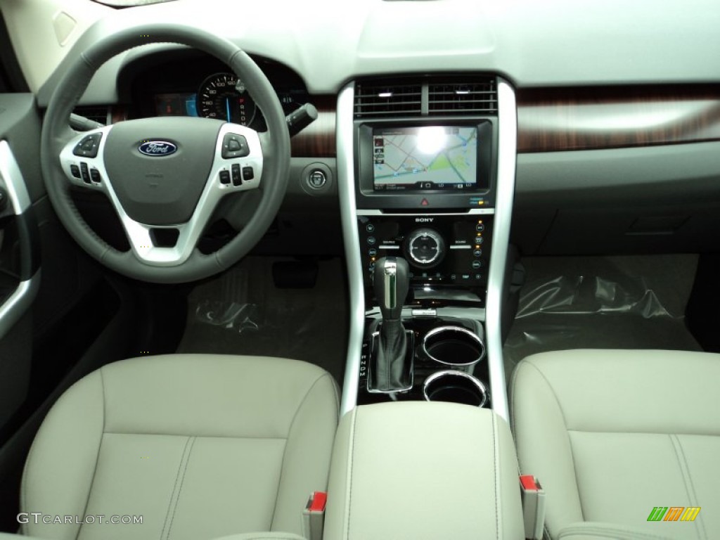 2011 Ford Edge Limited Medium Light Stone Dashboard Photo #51278332