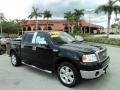 2008 Black Ford F150 Lariat SuperCrew  photo #1