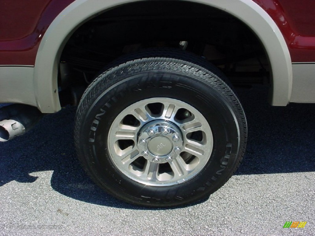 2008 Ford F350 Super Duty King Ranch Crew Cab 4x4 Wheel Photo #51278998