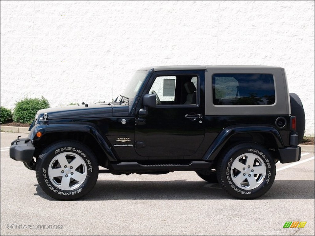 Black 2007 Jeep Wrangler Sahara 4x4 Exterior Photo #51279124