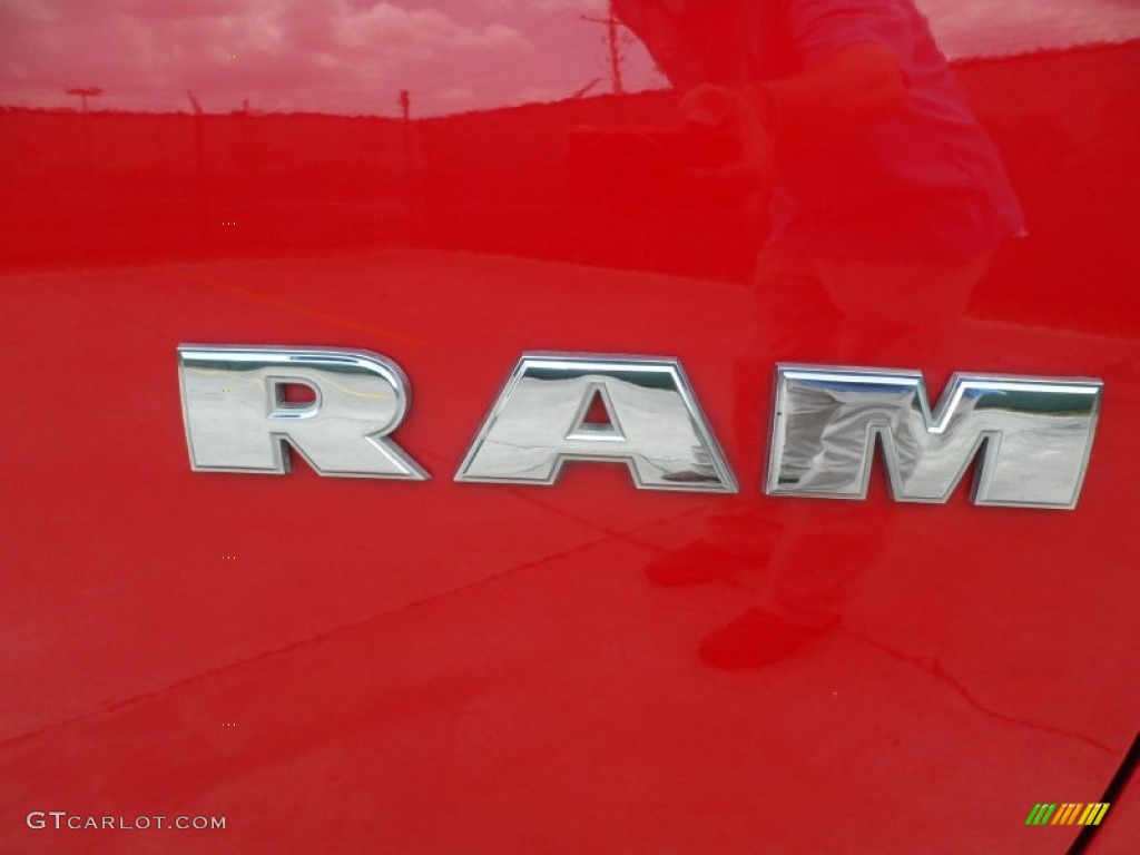 2008 Ram 1500 SLT Mega Cab - Flame Red / Medium Slate Gray photo #16