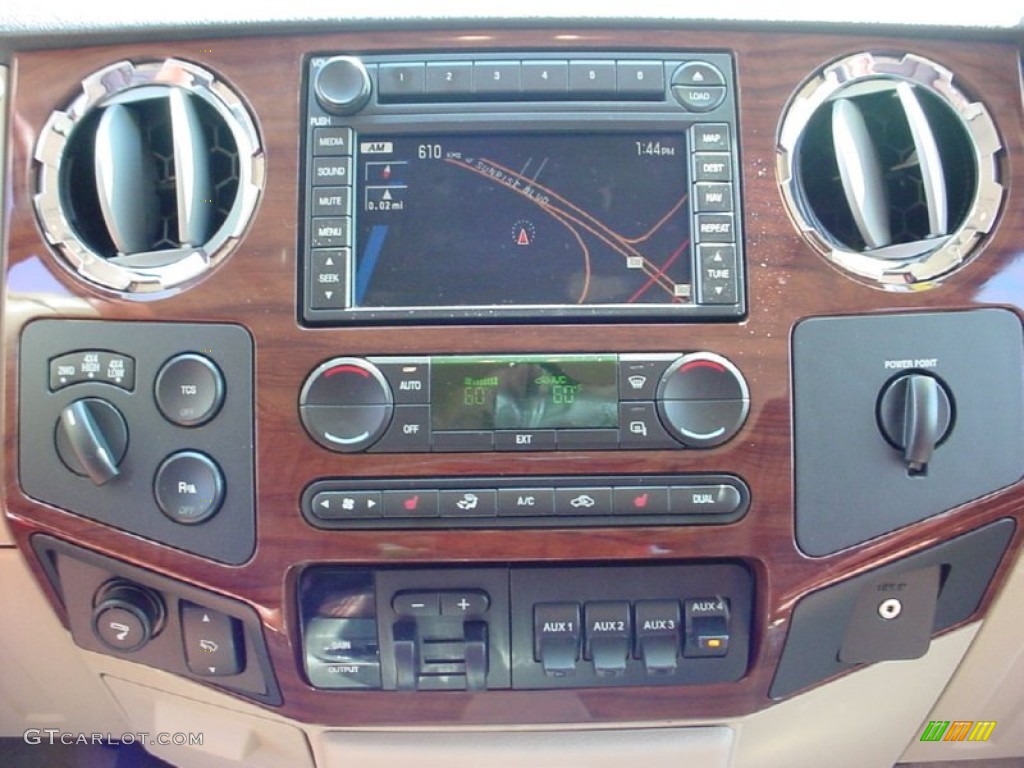 2008 Ford F350 Super Duty King Ranch Crew Cab 4x4 Controls Photo #51279343