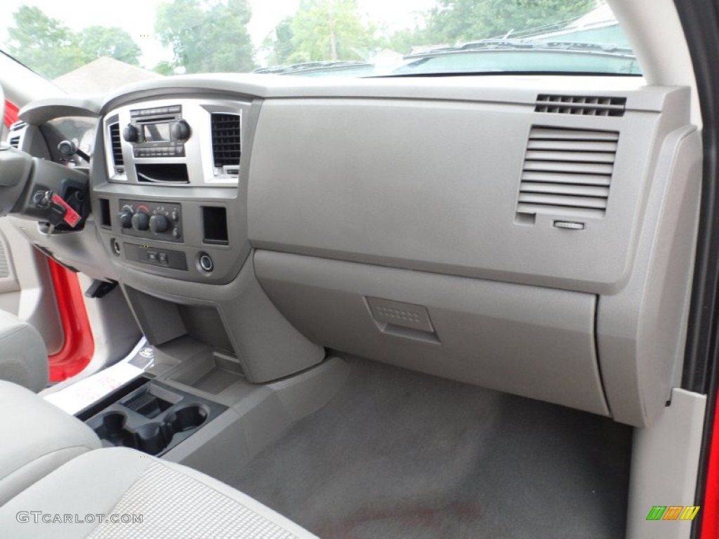 2008 Ram 1500 SLT Mega Cab - Flame Red / Medium Slate Gray photo #30