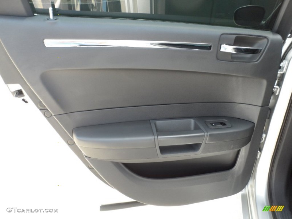 2008 Chrysler 300 Touring DUB Edition Dark Slate Gray Door Panel Photo #51280093