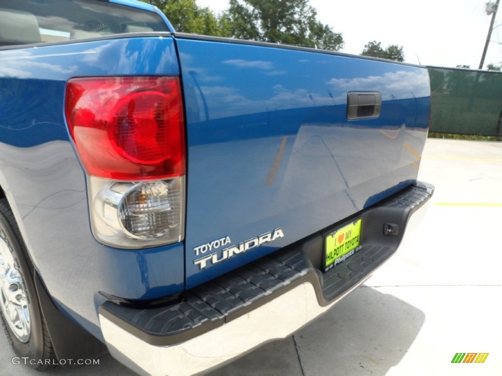 2008 Tundra Double Cab - Blue Streak Metallic / Graphite Gray photo #22