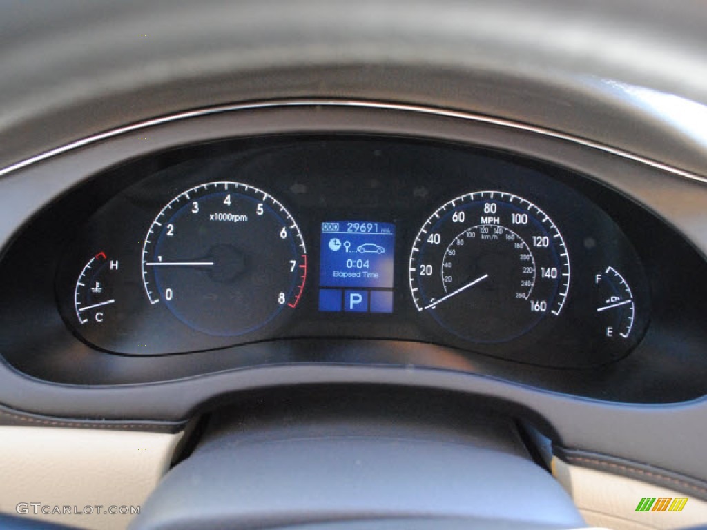 2009 Hyundai Genesis 3.8 Sedan Gauges Photo #51280657