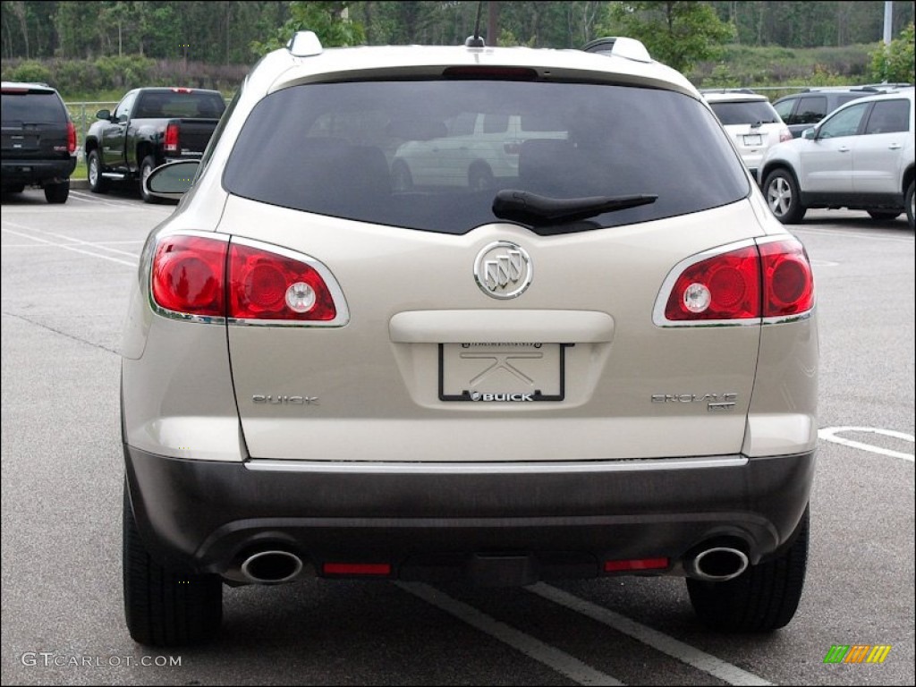 2008 Enclave CXL AWD - Gold Mist Metallic / Cashmere/Cocoa photo #6