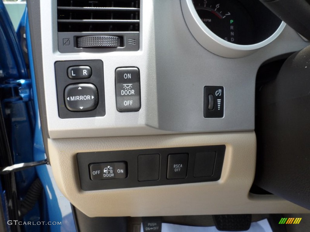 2008 Tundra Double Cab - Blue Streak Metallic / Graphite Gray photo #47