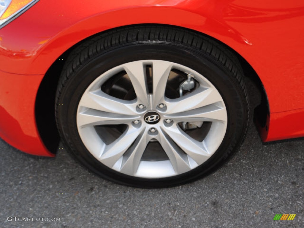 2010 Hyundai Genesis Coupe 2.0T Wheel Photo #51282247