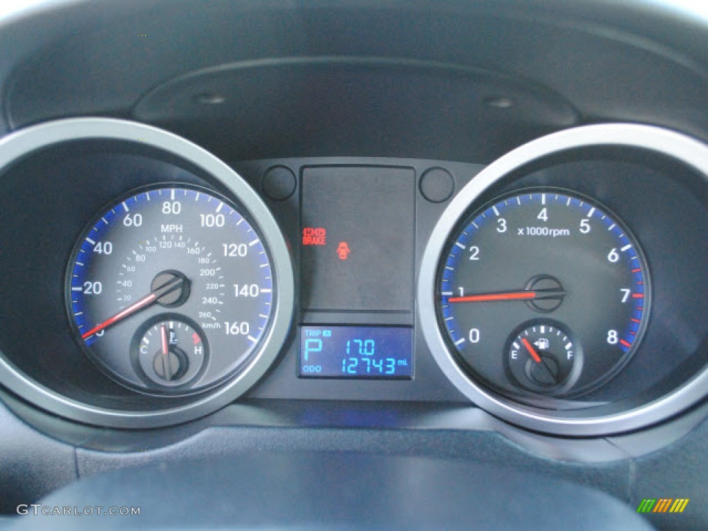2010 Hyundai Genesis Coupe 2.0T Gauges Photo #51282352
