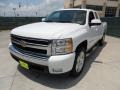 2008 Summit White Chevrolet Silverado 1500 LT Extended Cab  photo #7