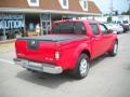 2009 Red Alert Nissan Frontier SE Crew Cab 4x4  photo #3