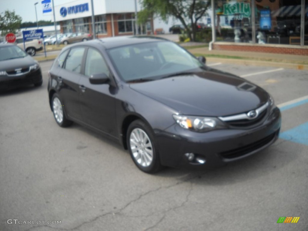 Dark Gray Metallic Subaru Impreza