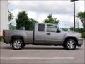 Steel Gray Metallic 2008 GMC Sierra 1500 SLE Extended Cab Exterior