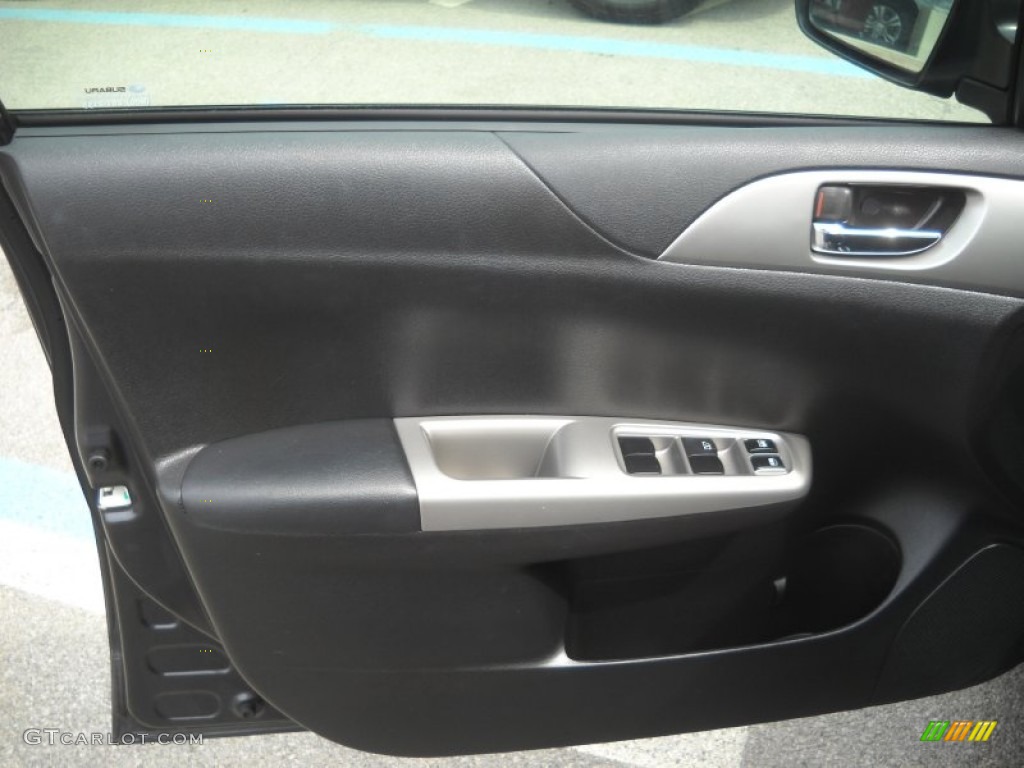 2010 Impreza 2.5i Premium Wagon - Dark Gray Metallic / Carbon Black photo #8