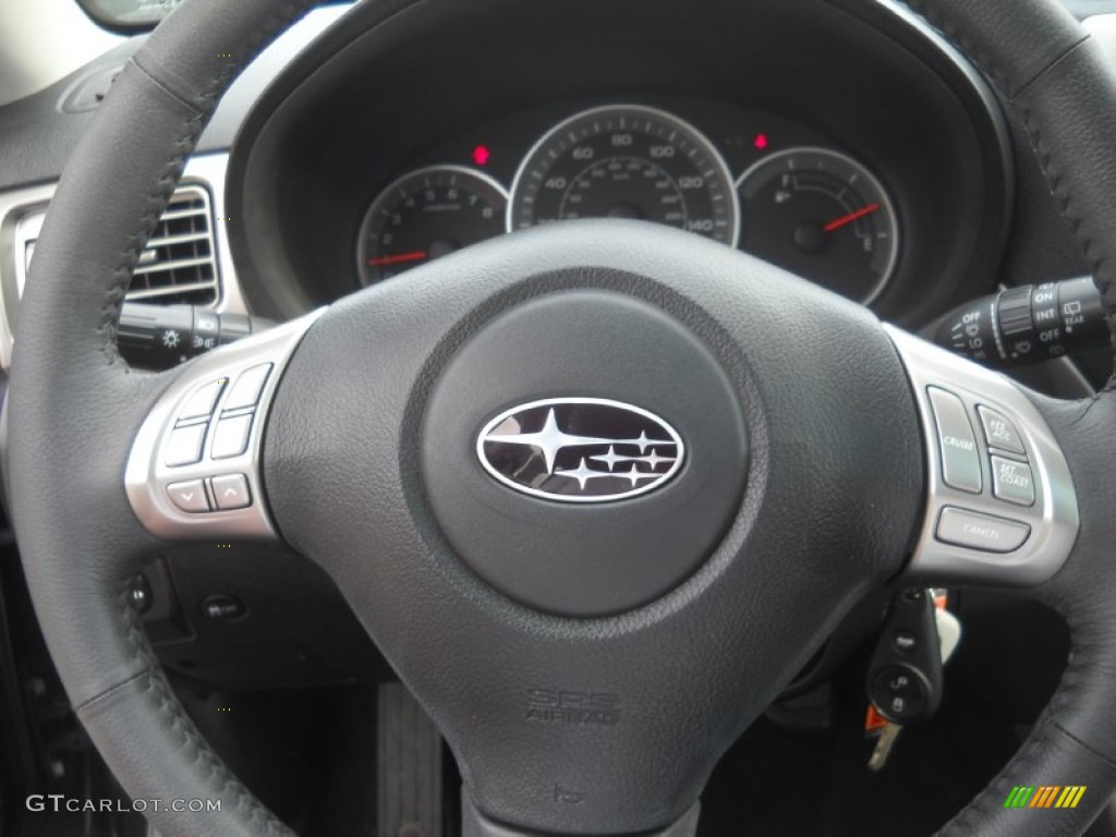 2010 Subaru Impreza 2.5i Premium Wagon Steering Wheel Photos