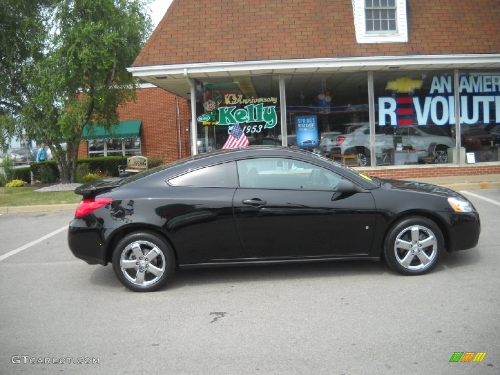 2008 G6 GT Coupe - Black / Ebony Black photo #2