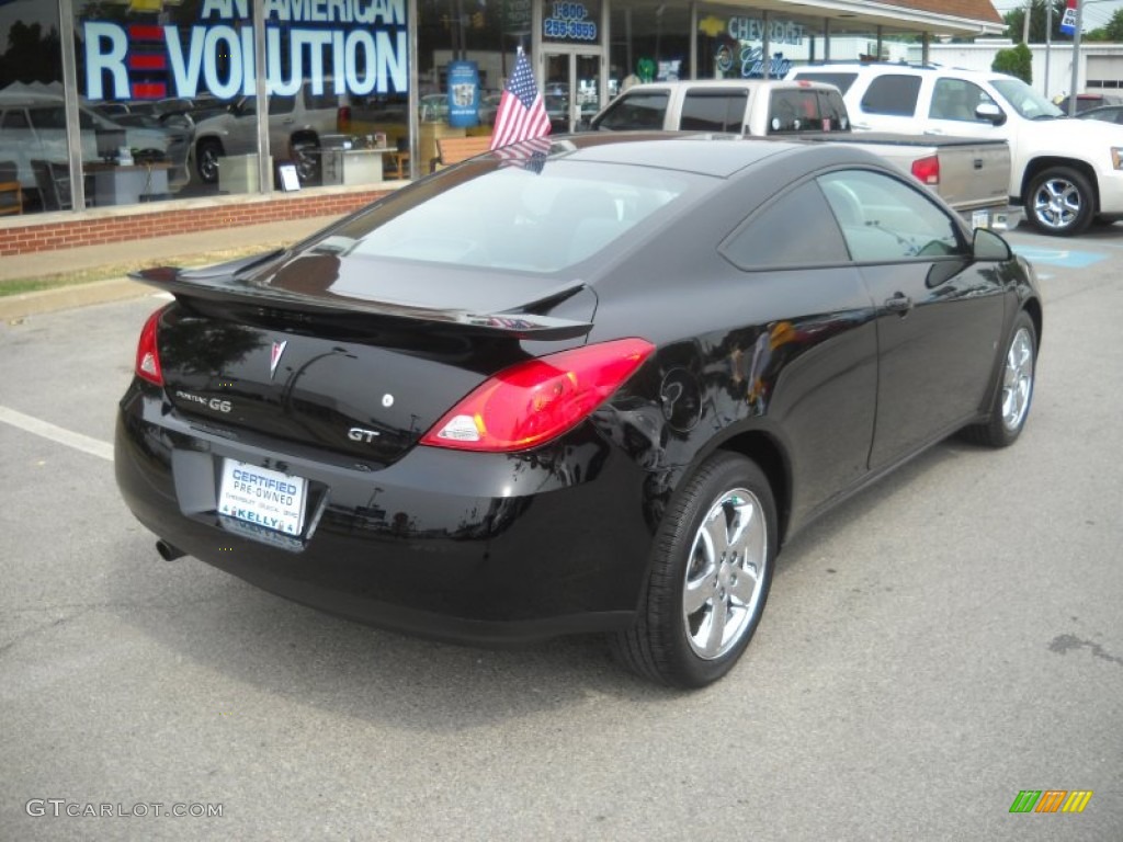 2008 G6 GT Coupe - Black / Ebony Black photo #3