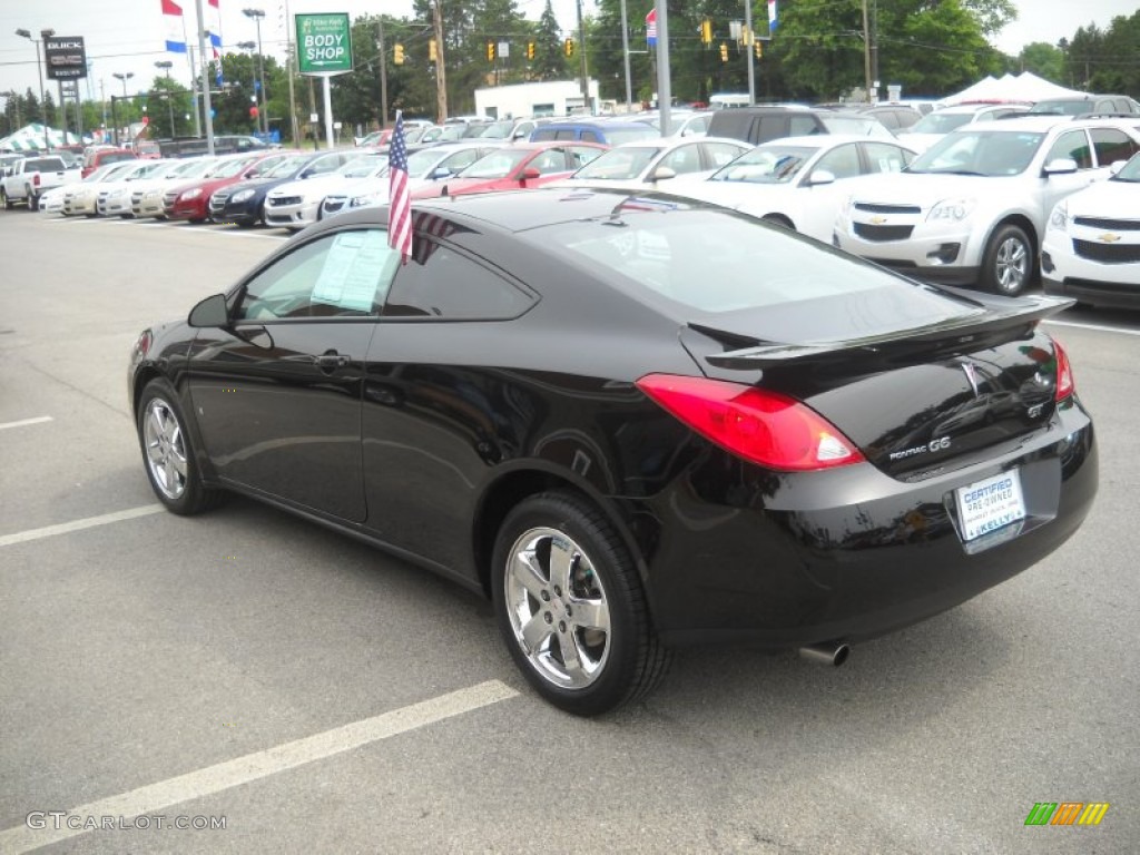 2008 G6 GT Coupe - Black / Ebony Black photo #5