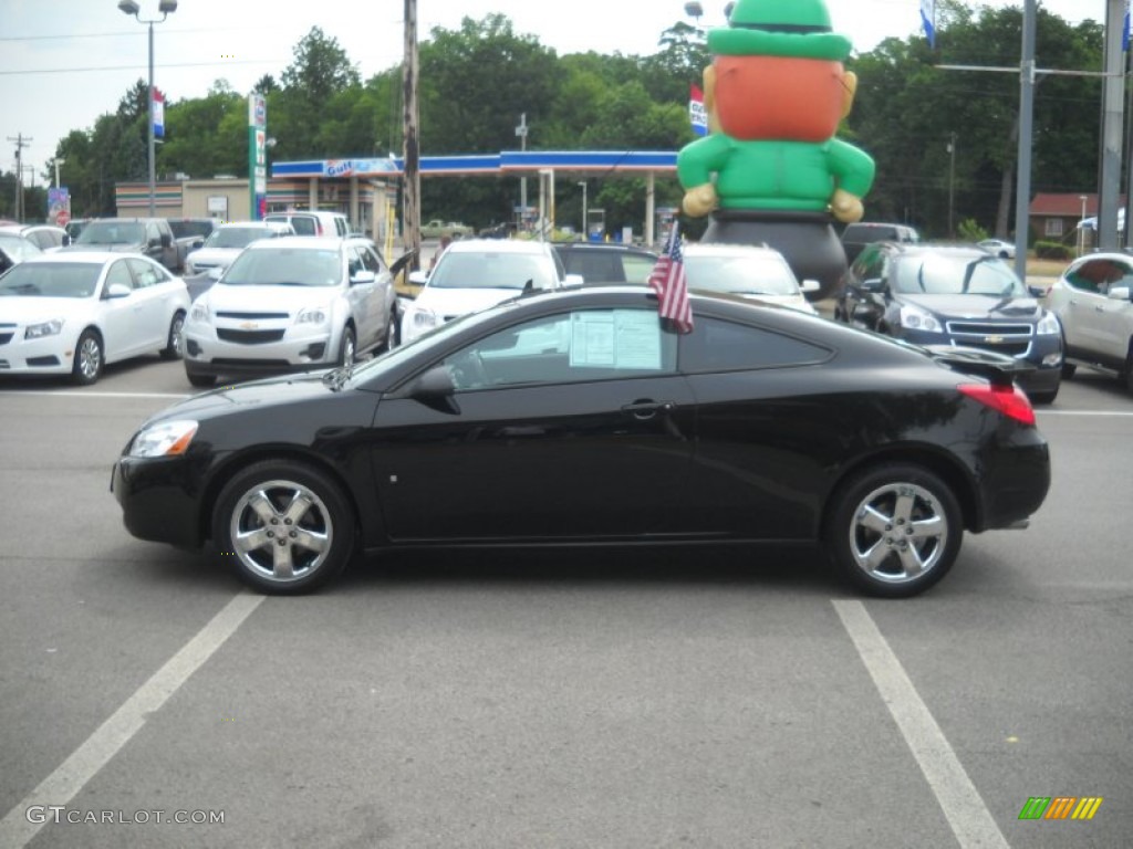 2008 G6 GT Coupe - Black / Ebony Black photo #6
