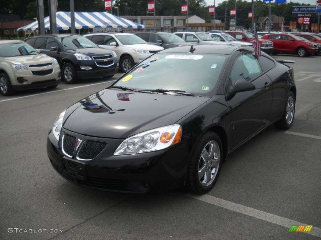 2008 G6 GT Coupe - Black / Ebony Black photo #7