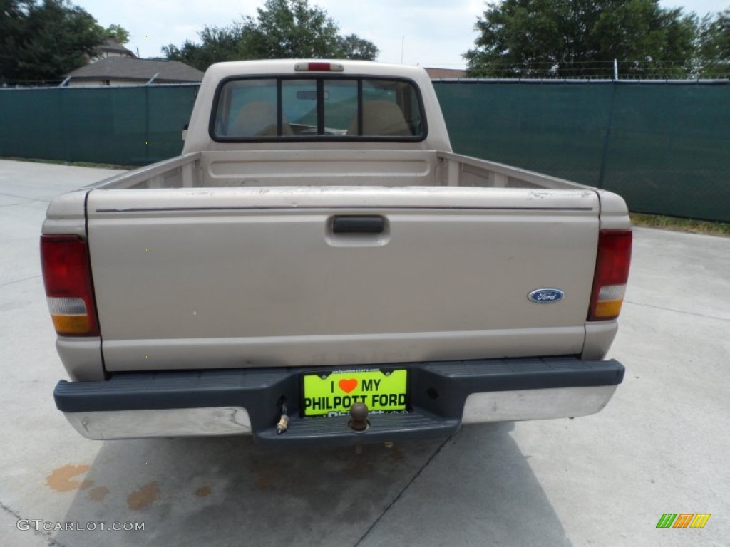 1995 Ranger XL Regular Cab - Mocha Frost Pearl / Beige photo #4
