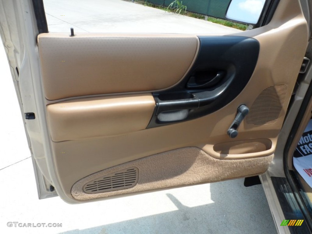 1995 Ranger XL Regular Cab - Mocha Frost Pearl / Beige photo #11