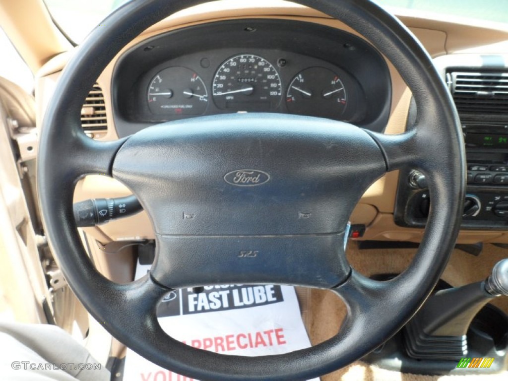 1995 Ranger XL Regular Cab - Mocha Frost Pearl / Beige photo #18