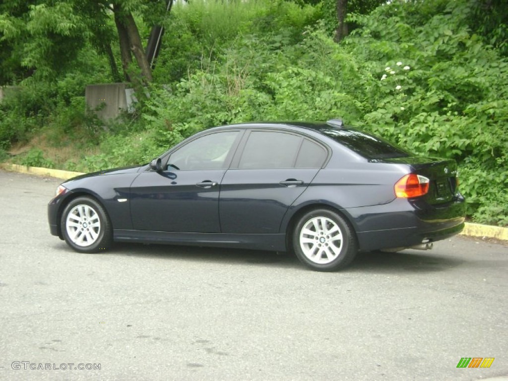 2006 3 Series 325xi Sedan - Monaco Blue Metallic / Beige photo #3