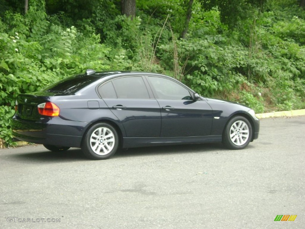 2006 3 Series 325xi Sedan - Monaco Blue Metallic / Beige photo #6