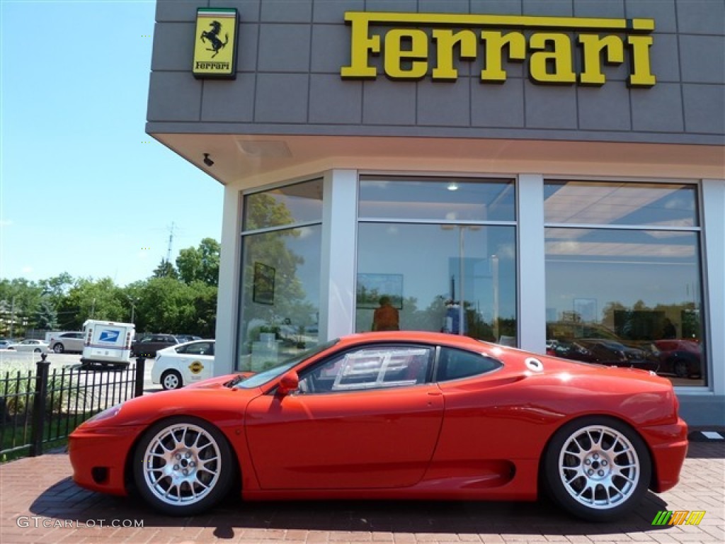 Red Ferrari 360