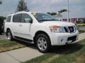 Front 3/4 View of 2011 Armada Platinum 4WD