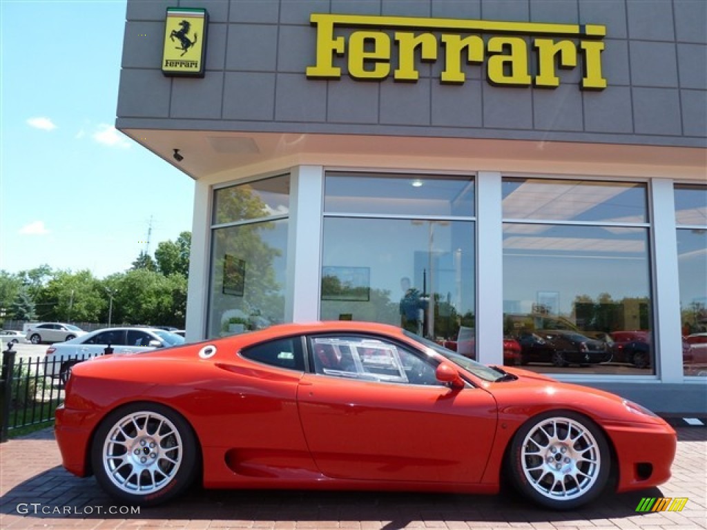 Red 2000 Ferrari 360 Challenge Race Car Exterior Photo #51290158
