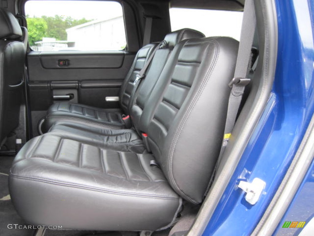 2007 H2 SUV - All Terrain Blue / Ebony Black photo #7