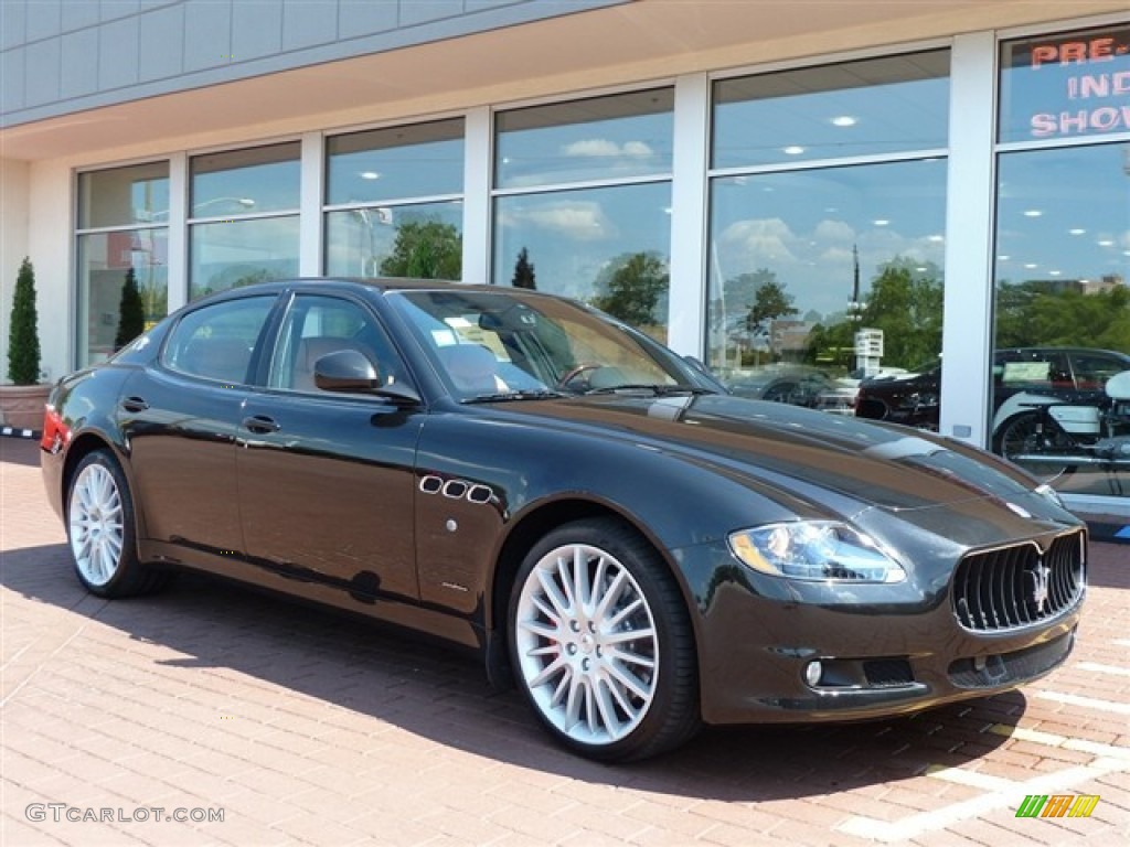 Nero Carbonio (Black Metallic) 2011 Maserati Quattroporte S Exterior Photo #51290905