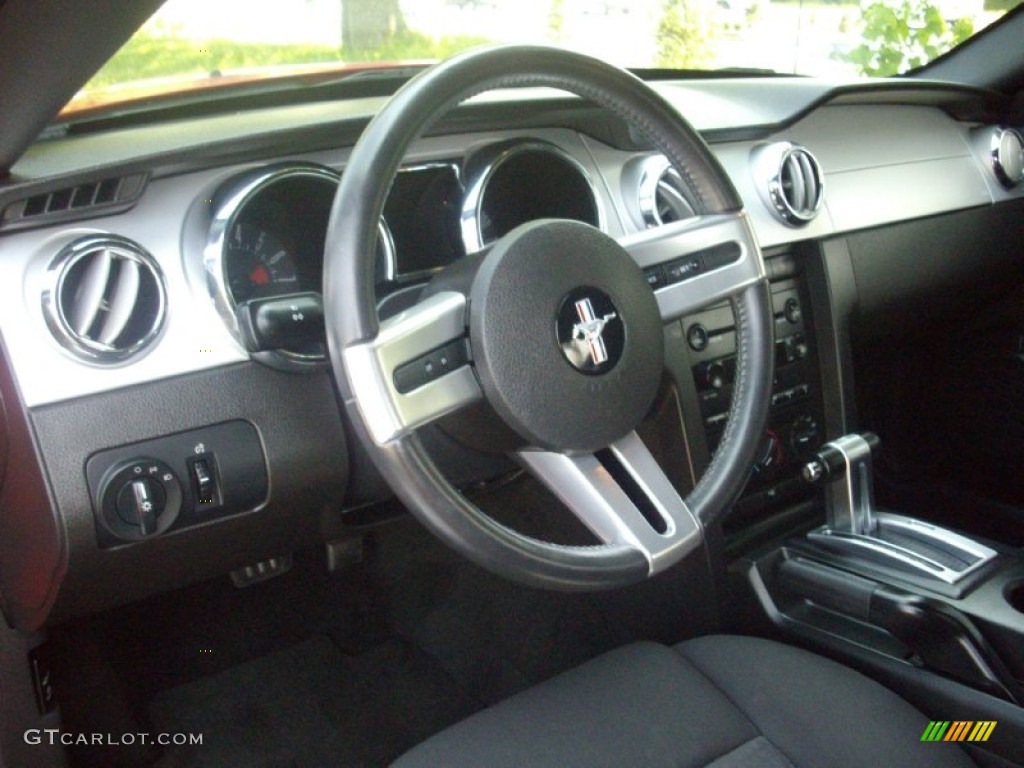 2007 Mustang V6 Premium Coupe - Torch Red / Dark Charcoal photo #15