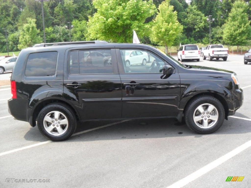 Formal Black 2009 Honda Pilot EX-L Exterior Photo #51291124