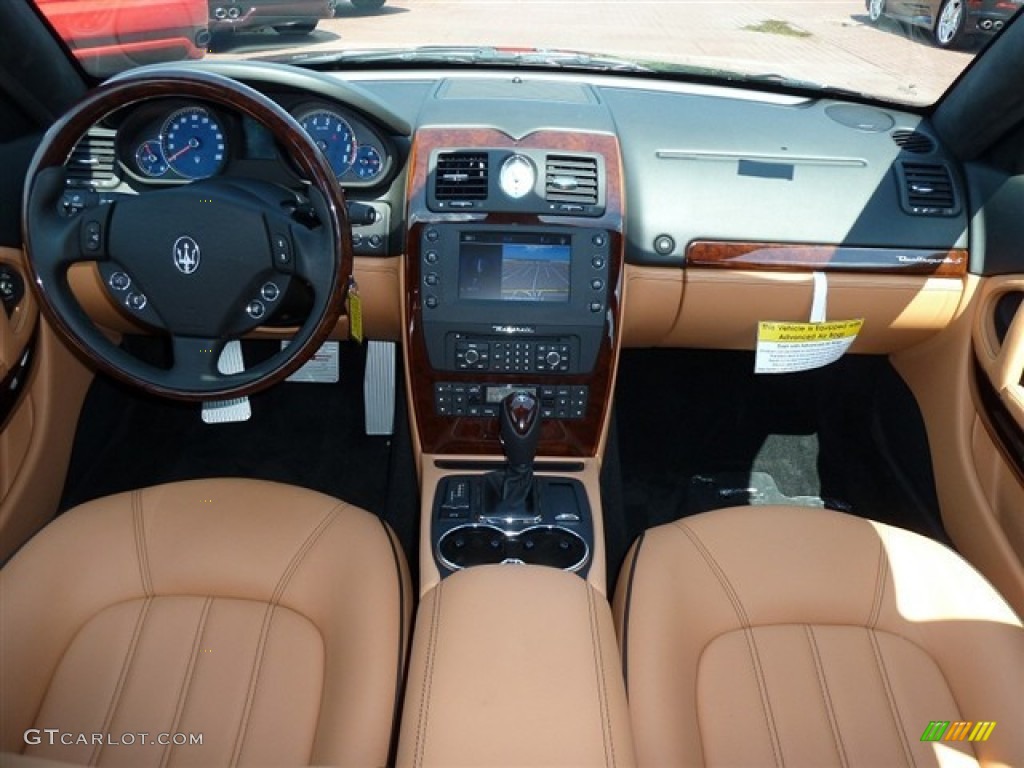 2011 Maserati Quattroporte S Cuoio Dashboard Photo #51291127