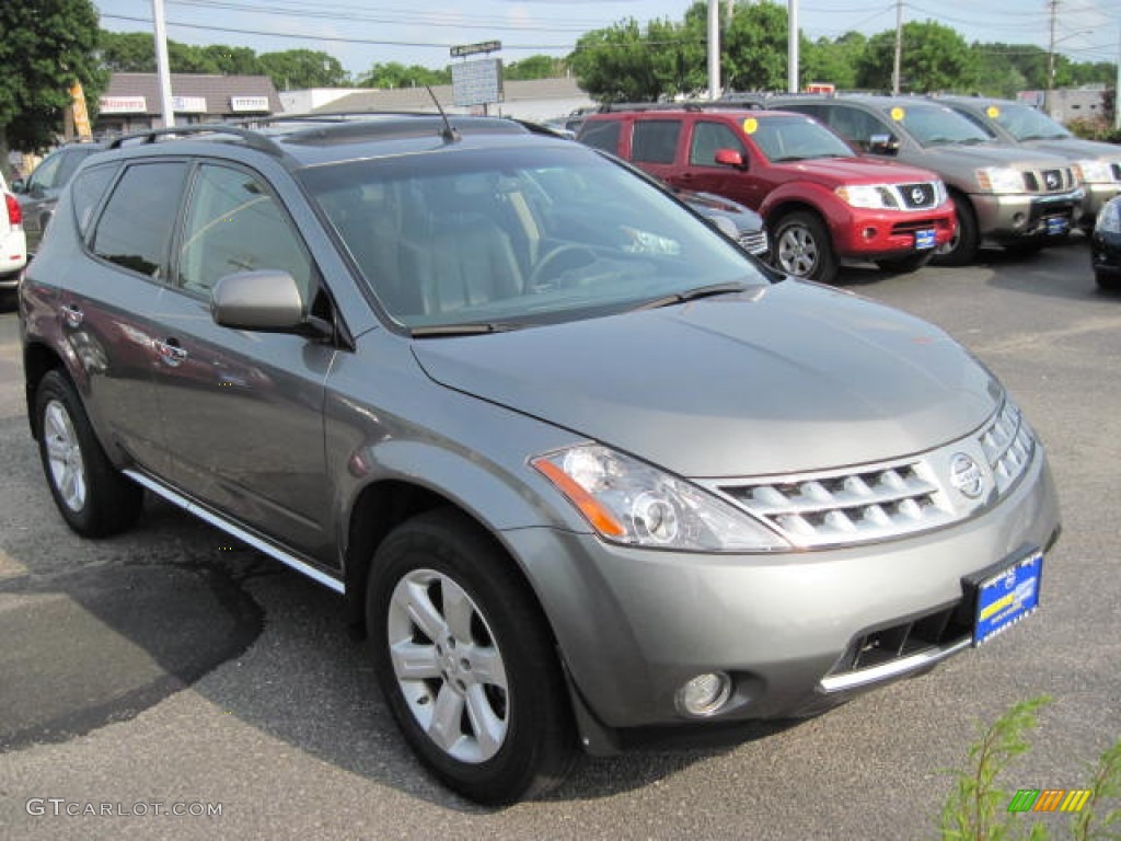 2007 Murano SL AWD - Platinum Pearl Matallic / Charcoal photo #4