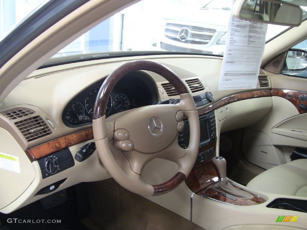 Cashmere Interior 2008 Mercedes-Benz E 350 4Matic Wagon Photo #51292798