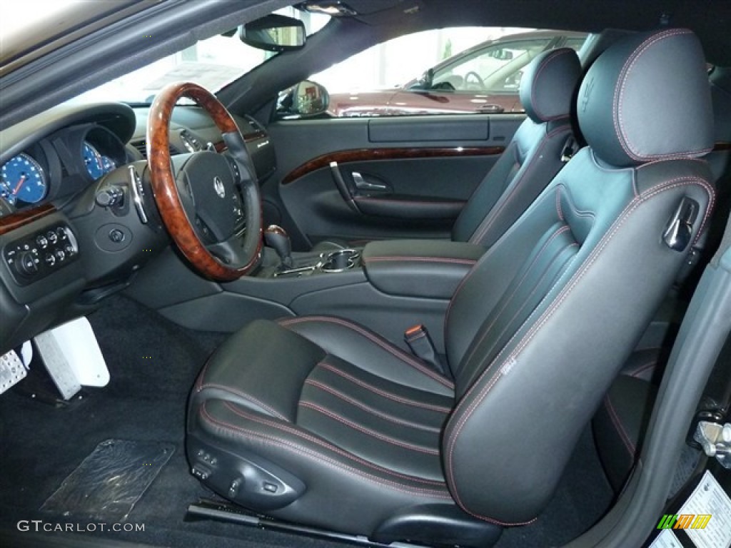 Nero Interior 2011 Maserati GranTurismo S Automatic Photo #51292843