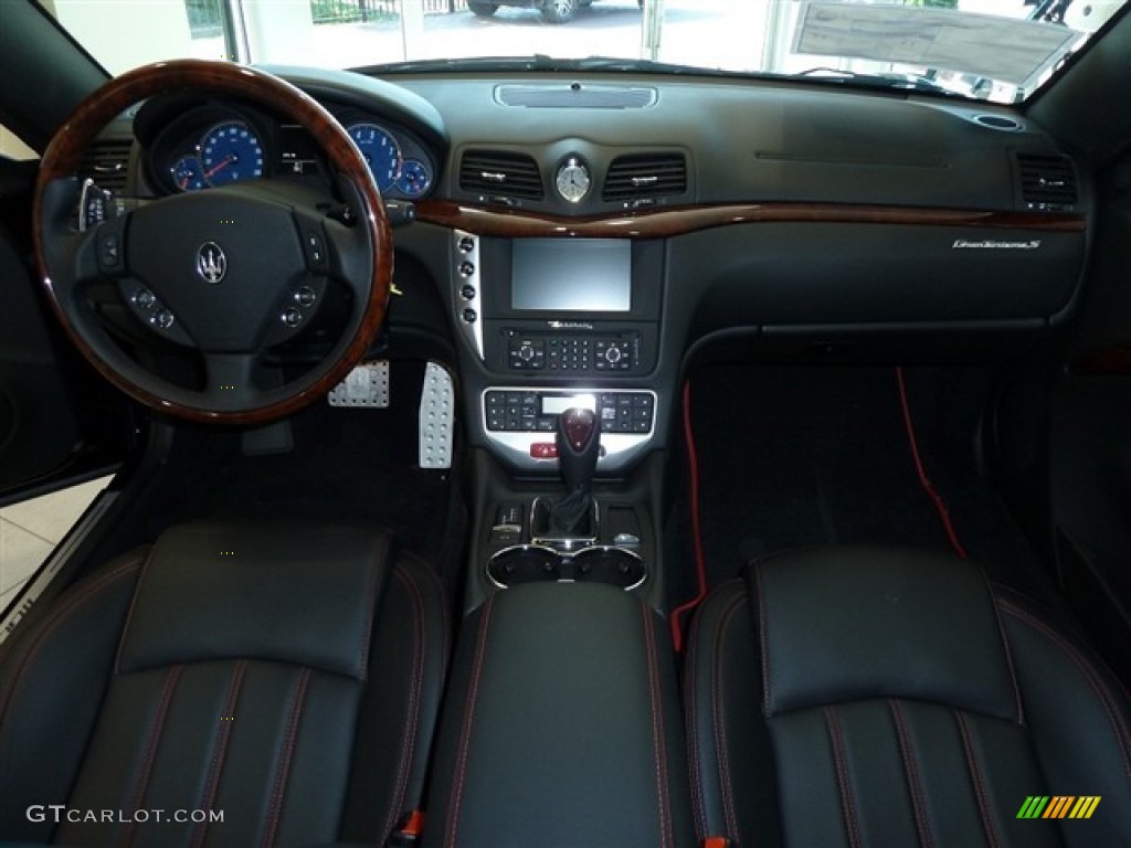 2011 Maserati GranTurismo S Automatic Nero Dashboard Photo #51292861