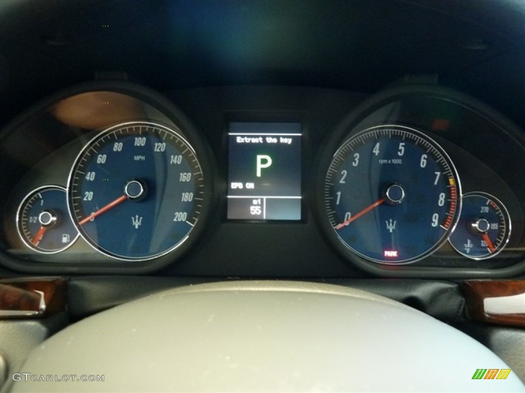 2011 Maserati GranTurismo S Automatic Gauges Photo #51292873