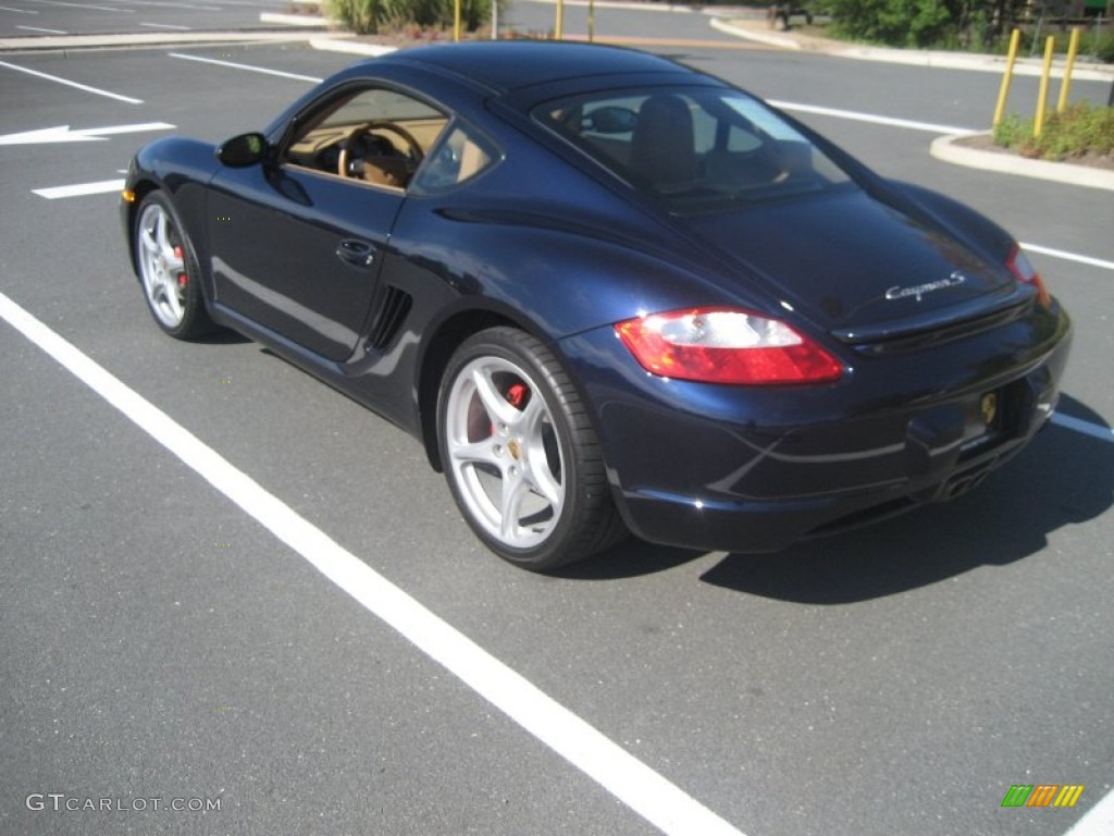 2006 Cayman S - Midnight Blue Metallic / Sand Beige photo #3